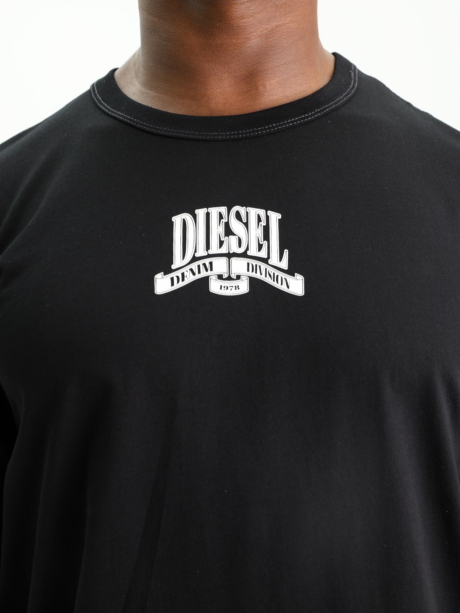 Diesel T-Shirt T-Adjust Logo Black